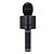 Microfone Karaokê Infantil WS858 Preto Sem Fio Com Bluetooth - Imagem 2