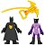 Mini Figuras DC Imaginext Batman e Mulher Gato - Mattel - Imagem 3