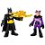 Mini Figuras DC Imaginext Batman e Mulher Gato - Mattel - Imagem 2