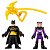 Mini Figuras DC Imaginext Batman e Mulher Gato - Mattel - Imagem 1