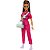 Boneca Barbie O Filme Terno de Moda Rosa - Mattel - Imagem 1