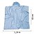 Cobertor de Microfibra Mami Bichuus c Capuz Azul - Papi Mami - Imagem 4