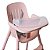 Cadeira de Alimentação Poke Com Prato De Bambu Rosa - Imagem 6