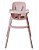 Cadeira de Alimentação Poke Com Prato De Bambu Rosa - Imagem 3