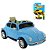 Carrinho Elétrico Beetle Azul e Carrinho Hot Wheels Sortido - Imagem 1