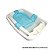 Banheira Avulsa Branco com Rede Protetora de Banho Baby Azul - Imagem 7