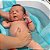Banheira Avulsa Branco com Rede Protetora de Banho Baby Azul - Imagem 8