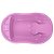 Banheira Infantil 29 litros Rosa com Rede Protetora de Banho - Imagem 5