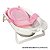 Banheira para Bebê Leitosa Rosa com Rede Protetora de Banho - Imagem 7