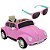 Carro Elétrico Infantil Beetle Rosa e Óculos de Sol - Imagem 1