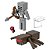 Boneco Minecraft Jockey de Aranha e Esqueleto - Mattel - Imagem 2
