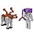 Boneco Minecraft Esqueleto e Cavalo - Mattel - Imagem 4
