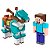 Boneco Minecraft Steve e Cavalo Armadura - Mattel - Imagem 1