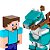 Boneco Minecraft Steve e Cavalo Armadura - Mattel - Imagem 2