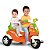 Moto Duo Infantil de Passeio ou Pedal C/2 Lugares - Calesita - Imagem 7