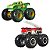 Carrinho Hot Wheels Monster Truck Gunkster VS 5Alarm Mattel - Imagem 1