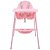 Cadeira de Refeição Macaron Rosa (até 15 kg) e Copo Cantil - Imagem 3