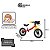 Bicicleta Balance Bike Infantil Fast Aro 12 - Nathor - Imagem 6