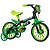 Bicicleta Infantil Aro 12 com Rodinhas Black 12 - Nathor - Imagem 1