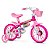 Bicicleta Infantil Aro 12 com Rodinhas Flower - Nathor - Imagem 1