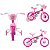 Bicicleta Infantil Aro 12 com Rodinhas Flower - Nathor - Imagem 7
