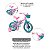 Bicicleta Infantil Aro 12 com Rodinhas Charm - Nathor - Imagem 2