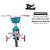 Bicicleta Infantil Aro 12 com Rodinhas Charm - Nathor - Imagem 4