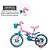Bicicleta Infantil Aro 12 com Rodinhas Charm - Nathor - Imagem 5