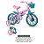 Bicicleta Infantil Aro 12 com Rodinhas Charm - Nathor - Imagem 6
