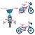 Bicicleta Infantil Aro 12 com Rodinhas Charm - Nathor - Imagem 7