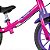 Bicicleta Balance Bike Infantil Feminina Aro 12 Rosa Nathor - Imagem 7