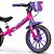 Bicicleta Balance Bike Infantil Feminina Aro 12 Rosa Nathor - Imagem 4