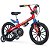 Bicicleta Infantil Aro 16 com Capacete Spider-Man - Nathor - Imagem 2