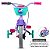 Bicicleta Infantil Aro 12 com Rodinhas Cecizinha - Caloi - Imagem 7