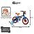 Bicicleta Infantil Aro 12 com Rodinhas Power Rex - Caloi - Imagem 8