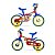 Bicicleta Infantil Aro 12 com Rodinhas Fireman - Nathor - Imagem 2