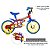 Bicicleta Infantil Aro 12 com Rodinhas Fireman - Nathor - Imagem 4