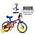 Bicicleta Infantil Aro 12 com Rodinhas Fireman - Nathor - Imagem 6