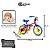 Bicicleta Infantil Aro 12 com Rodinhas Fireman - Nathor - Imagem 8