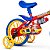 Bicicleta Infantil Aro 12 com Rodinhas Fireman - Nathor - Imagem 3