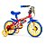 Bicicleta Infantil Aro 12 com Rodinhas Fireman - Nathor - Imagem 1