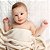 Carrinho de Bebê Quantum Melange Preto e Cobertor Mami Creme - Imagem 10