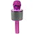 Microfone Karaokê Infantil WS858 Pink Sem Fio Com Bluetooth - Imagem 3