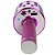 Microfone Karaokê Infantil WS858 Pink Sem Fio Com Bluetooth - Imagem 4