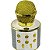 Microfone Karaokê Infantil WS858 Gold Sem Fio Com Bluetooth - Imagem 3