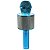 Microfone Karaokê Infantil WS858 Azul Sem Fio Com Bluetooth - Imagem 3