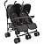Carrinho de Bebê para Gêmeos Youme II Preto (15kg) - Kiddo - Imagem 2