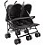Carrinho de Bebê para Gêmeos Youme II Preto (15kg) - Kiddo - Imagem 3