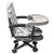 Cadeira de Alimentação Portátil Cloud Cinza  - Premium Baby - Imagem 5