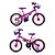 Bicicleta Infantil Aro 16 com Rodinhas Top Girls - Nathor - Imagem 2